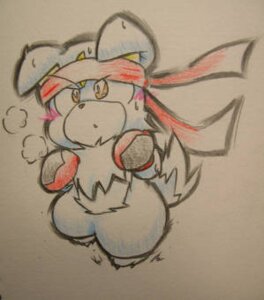 Rating: Safe Score: 0 Tags: ambiguous_gender anthro bandai_namco canid canine digimon digimon_(species) e621 gaomon grandfathered_content low_res mammal mash_(artist) solo User: bunchy7s