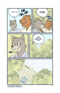 Rating: Safe Score: 0 Tags: 9:14 anthro artdecade barry_torres bear bird's-eye_view blue_sky blush brown_bear brown_body brown_fur camping canid canine canis close-up clothed clothing comic dialogue digital_media_(artwork) do_not_distribute doug_(artdecade) duo e621 ellipsis english_text fishing fur grey_body grey_fur grizzly_bear hi_res high-angle_view ice_cooler lake laugh male mammal open_mouth outside plant sky smile speech_bubble tent text tree url ursine water wolf wood User: bunchy7s