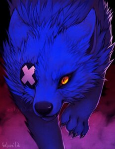 Rating: Safe Score: 0 Tags: 2012 blue_body blue_fur canid canine canis damascus_(falvie) digital_media_(artwork) digital_painting_(artwork) e621 eye_patch eyewear falvie fangs feral fur male mammal orange_eyes painting_(artwork) pupils slit_pupils solo sparklefur teeth wolf User: bunchy7s