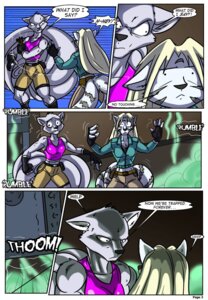 Rating: Safe Score: 0 Tags: anthro black-rat canid canine clothed clothing comic digi_(digi) domestic_cat duo e621 felid feline felis female fox hi_res hyena mammal multi_tail shai striped_hyena tail temple transformation User: bunchy7s
