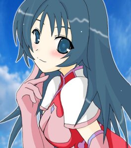 Rating: Explicit Score: 0 Tags: 1girls artist_request blue_eyes blue_hair blush breasts cloud female gloves hand_on_own_face human kotona_elegance light-skinned_female light_skin long_hair looking_at_viewer looking_back oekaki rule34 short_sleeves sky solo zoids zoids_genesis User: bunchy7s