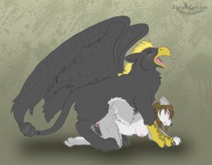 Rating: Explicit Score: 0 Tags: 2010 all_fours anthro anthro_on_feral avian beak bestiality breasts canid canine canis doggystyle duo e621 erection eyes_closed feathered_wings feathers female female_on_feral feral from_behind_position genitals gryphon interspecies lunar_epitaph lying male male/female male_on_anthro mammal mythological_avian mythological_creature mythology nude on_front penis raised_tail sex side_boob tail wings wolf User: bunchy7s