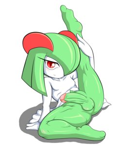 Rating: Explicit Score: 0 Tags: anthro balls blush erection hair_over_one_eye kirlia male male_kirlia penis pokemon pokemon_(species) pokemon_rse red_eyes rule34 solo testicles User: bunchy7s