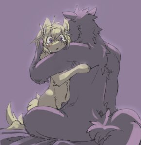 Rating: Questionable Score: 0 Tags: 2009 :o anthro arm_tuft back_tuft bed bed_sheet bedding black_nose blonde_hair blush bodily_fluids canid canine canis cheek_tuft duo e621 ear_tuft elbow_tuft facial_tuft female fluffy fluffy_tail fur furniture hair hug kemono larger_male male male/female mammal navel nifram_logan nude on_bed open_mouth pizademokttero purple_background purple_body purple_eyes purple_fur simple_background sitting size_difference smaller_female standing surprised tail tan_body tan_fur tan_hair tears tuft wide_eyed wolf User: bunchy7s