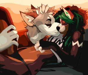 Rating: Safe Score: 0 Tags: anthro brown_body brown_fur brown_theme clothed clothing digital_media_(artwork) digital_painting_(artwork) duo e621 eyes_closed fayleh female fingerless_(marking) fingernails fur gradient_background hair hand_in_hair highlights_(coloring) kissing long_fingernails long_hair male male/female midriff nails painting_(artwork) panties romantic romantic_couple short_hair side_view simple_background skimpy topwear touching_hair underwear white_body white_fur User: bunchy7s
