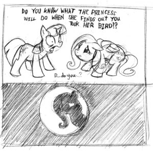 Rating: Safe Score: 0 Tags: banished_to_the_moon black_and_white comic e621 elosande english_text equid equine feathered_wings feathers female feral fluttershy_(mlp) friendship_is_magic fur graphite_(artwork) greyscale hair hasbro horn mammal monochrome moon my_little_pony mythological_creature mythological_equine mythology pegasus quadruped tail text traditional_media_(artwork) twilight_sparkle_(mlp) unicorn wings User: bunchy7s