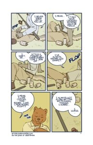 Rating: Safe Score: 0 Tags: 9:14 alcohol anthro artdecade barry_torres bear beverage brown_bear brown_body brown_fur camping canid canine canis clothed clothing comic dialogue digital_media_(artwork) do_not_distribute doug_(artdecade) duo e621 ellipsis english_text eyes_closed faceless_character faceless_male fishing food fur grey_body grey_fur grizzly_bear hi_res humor male mammal outside question_mark smile speech_bubble tail text url ursine wolf User: bunchy7s