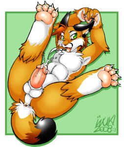 Rating: Explicit Score: 0 Tags: 1boy 2008 anthro anus ass balls brown_hair chest_tuft claws cum cumshot feline fur furry hair inuki legs_up looking_at_viewer lynx male male_only mammal on_back orgasm overhead penis piercing rule34 short_hair solo spread_legs spreading tail tongue User: bunchy7s