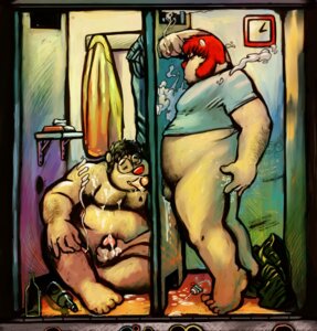 Rating: Explicit Score: 0 Tags: 2010 alcohol anal anal_fingering anal_masturbation anthro anthro_on_anthro anus balls bathroom bear beard beer belly beverage biped black_hair blazingcheecks bobo_(blazingcheecks) bodily_fluids body_hair bottle bottomless brother_(lore) brothers_(lore) brown_eyes butt chest_hair cigar cigarette clothed clothing container cum cum_in_mouth cum_inside cumshot duo e621 ejaculation english_text erection eyes_closed eyewear facial_hair feet fellatio fingering fingering_self fur genital_fluids genitals glasses glory_hole graffiti hair hairy happy_trail hi_res hindpaw incest_(lore) licking lube male male/male male_penetrated male_penetrating male_penetrating_male mammal masturbation moobs nude obese open_mouth oral orgasm overweight paws penetration penile penile_masturbation penis penis_lick pubes red_hair sex shirt sibling_(lore) sitting smile smoke smoking standing sweat text tongue tongue_out topwear User: bunchy7s