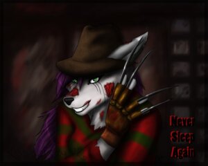 Rating: Questionable Score: 0 Tags: 5:4 anthro blood bodily_fluids canid canine canis cheek_window clothing cosplay e621 english_text female freddy_krueger gloves green_eyes handwear hat headgear headwear knife kraven-gothly kraven-gothly_(character) mammal nightmare_on_elm_street scary solo sweater text topwear wolf wounded User: bunchy7s Rating: Questionable Score: 0 Tags: 5:4 anthro blood bodily_fluids canid canine canis cheek_window clothing cosplay e621 english_text female freddy_krueger gloves green_eyes handwear hat headgear headwear knife kraven-gothly kraven-gothly_(character) mammal nightmare_on_elm_street scary solo sweater text topwear wolf wounded User: bunchy7s
