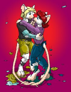 Rating: Safe Score: 0 Tags: anthro bottomwear catmonkshiro clothing duo e621 female footwear male mammal murid murine pants paws rat rodent romantic romantic_couple shirt shoes simple_background tail teeth topwear transformation User: bunchy7s