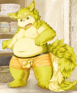 Rating: Explicit Score: 0 Tags: anthro balls biped black_nose clothing e621 exposed eyebrows flaccid fluffy fluffy_tail foreskin genitals green_eyes hi_res humanoid_genitalia humanoid_penis kemono lime_fur long_foreskin male mammal moobs mti777 navel nipples open_mouth overweight overweight_anthro overweight_male penis penis_poking_out solo standing tail torn_clothing underwear unknown_species unretracted_foreskin wardrobe_malfunction yellow_theme User: bunchy7s