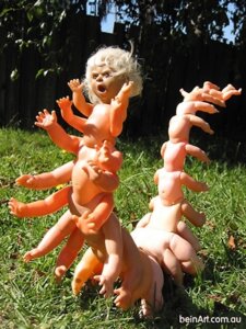 Rating: Questionable Score: 0 Tags: 3:4 3rd_party_watermark ambiguous_gender blonde_hair doll e621 frown grass hair human jon_beinart leaf low_res mammal multi_arm multi_limb nightmare_fuel not_furry nude open_mouth outside plant raised_arm short_hair solo text toy url watermark what what_has_science_done User: bunchy7s