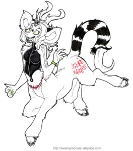 Rating: Questionable Score: 0 Tags: antlers big_ears blood bodily_fluids chival clothed clothing cloven_hooves e621 english_text fangs female fur glamfur green_eyes green_tongue hair hooves horn langurhali markings open_mouth shirt simple_background solo striped_markings striped_tail stripes tail tail_markings taur teeth text tongue topwear white_background zeriara User: bunchy7s Rating: Questionable Score: 0 Tags: antlers big_ears blood bodily_fluids chival clothed clothing cloven_hooves e621 english_text fangs female fur glamfur green_eyes green_tongue hair hooves horn langurhali markings open_mouth shirt simple_background solo striped_markings striped_tail stripes tail tail_markings taur teeth text tongue topwear white_background zeriara User: bunchy7s