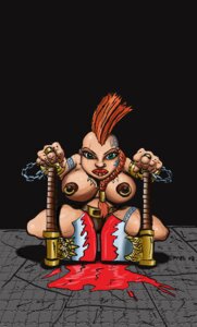 Rating: Explicit Score: 0 Tags: 1girls aggressive aggressive_female blood blood_on_weapon bloody_axe blue_tattoo brown_nipples dark_nipples dual_wielding dwarf dwarf_(warhammer) dwarf_female female female_only green_eyes mohawk mohawk_(hairstyle) nipple_rings pierced_nipples piercings rule34 serious slayer slayer_(warhammer) solo solo_female squatting tagme tribal_markings tribal_tattoos warhammer_(franchise) warhammer_fantasy User: bunchy7s
