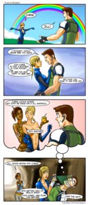 Rating: Questionable Score: 0 Tags: 1boy 2girls capcom chris_redfield comic english_text female funny human humor izra jill_valentine jill_valentine_(blonde) jill_valentine_(julia_voth) male mustard random_domain resident_evil resident_evil_5 rule34 sheva_alomar unzipped User: bunchy7s