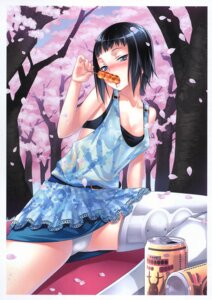 Rating: Questionable Score: 0 Tags: 1girls amputee asymmetrical_clothes bangs belt black_bra black_hair blue_eyes blunt_bangs blush bob_cut bra breasts can cherry_blossoms cleavage clothes dress eating embarrassed female fingernails food hair highres holly_summers kousaki_rui leaning lingerie lipstick makeup nail_polish nature no_more_heroes open_mouth outdoors panties pantyshot pantyshot_(sitting) pantyshot_sitting petals pink_nails rule34 scan see-through sexually_suggestive short_hair single_thighhigh sitting sky solo suda_51 thighhighs tree underwear white_panties User: bunchy7s