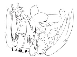 Rating: Explicit Score: 0 Tags: accipitrid accipitriform anatomically_correct animal_genitalia avian balls bird bodily_fluids brim canid canine claws cloaca cum daunte duo e621 eagle erection feathered_wings feathers female female_penetrated genital_fluids genitals hybrid hyper juba knot line_art male male/female male_penetrating male_penetrating_female mammal monochrome nude penetration penis sex true_eagle wedge-tailed_eagle wings User: bunchy7s