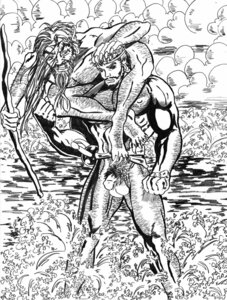 Rating: Explicit Score: 0 Tags: 1001_nights gay male male_only old_male old_man_of_the_sea one_thousand_and_one_nights public_domain rule34 sinbad User: bunchy7s