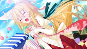 Rating: Safe Score: 0 Tags: 16:9 animal_humanoid blonde_hair canid canid_humanoid canine canine_humanoid dessert e621 eyes_closed female food fox fox_humanoid fox_tail hair happy humanoid ice_cream inpyuri kuwashima_rein mammal mammal_humanoid solo widescreen User: bunchy7s