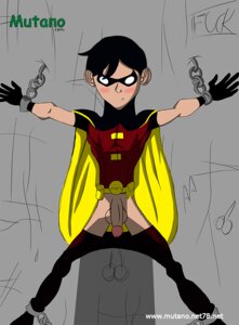 Rating: Explicit Score: 0 Tags: bondage dc dc_comics dick_grayson earth_16 human male male_only malesub mutano_comix pants_down penis robin_(dc) robin_(dick_grayson) robin_(young_justice) rule34 solo yaoi young_justice User: bunchy7s