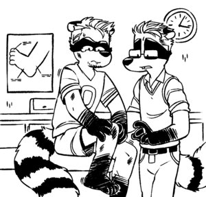 Rating: Safe Score: 0 Tags: anthro black_and_white carper_(vasuki) clothed clothing duo e621 eyewear father_(lore) father_and_child_(lore) father_and_son_(lore) feet fluffy fluffy_tail fully_clothed glasses hindpaw male mammal monochrome neil_(character) parent_(lore) parent_and_child_(lore) parent_and_son_(lore) paws procyonid raccoon ring son_(lore) sport tail topwear vasuki vest wounded young User: bunchy7s Rating: Safe Score: 0 Tags: anthro black_and_white carper_(vasuki) clothed clothing duo e621 eyewear father_(lore) father_and_child_(lore) father_and_son_(lore) feet fluffy fluffy_tail fully_clothed glasses hindpaw male mammal monochrome neil_(character) parent_(lore) parent_and_child_(lore) parent_and_son_(lore) paws procyonid raccoon ring son_(lore) sport tail topwear vasuki vest wounded young User: bunchy7s