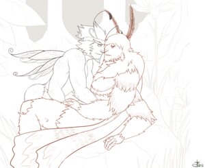 Rating: Questionable Score: 0 Tags: accessory antennae_(anatomy) arthropod beard butt duo e621 facial_hair fur hair headband insect insect_wings lepidopteran line_art male male/male moth multi_arm multi_limb muscular nipples nude romantic romantic_couple sablechan unafkennyart wings User: bunchy7s