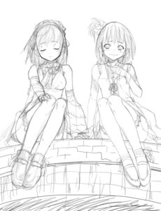 Rating: Explicit Score: 0 Tags: 2girls closed_eyes female female_only maid monochrome multiple_females multiple_girls original rule34 sitting thighhighs yasuyuki User: bunchy7s
