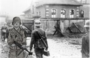 Rating: Safe Score: 0 Tags: 4_fingers anthro armor belt_pouch canid canine canis e621 fingers front_view german greyscale group gun headgear helmet hi_res holding_object holding_ranged_weapon holding_submachine_gun holding_weapon male mammal mg0815 military mixed_media monochrome outside photo_background photography_(artwork) ranged_weapon rear_view sad soldier submachine_gun toony war warrior weapon wolf world_war_2 User: bunchy7s Rating: Safe Score: 0 Tags: 4_fingers anthro armor belt_pouch canid canine canis e621 fingers front_view german greyscale group gun headgear helmet hi_res holding_object holding_ranged_weapon holding_submachine_gun holding_weapon male mammal mg0815 military mixed_media monochrome outside photo_background photography_(artwork) ranged_weapon rear_view sad soldier submachine_gun toony war warrior weapon wolf world_war_2 User: bunchy7s