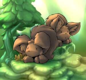 Rating: Safe Score: 0 Tags: ambiguous_gender brown_body brown_fur detailed_background digital_media_(artwork) domestic_pet drybone duo e621 eebit feral forest fur low_res magi-nation nature outside plant tree wood young User: bunchy7s