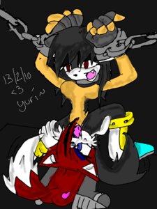 Rating: Explicit Score: 0 Tags: 2010 anthro bdsm bondage bound chain dominant dominant_female duo e621 fail female female/female genitals heart_symbol inside licking mammal sega sonic_the_hedgehog_(series) submissive submissive_female tail tongue tongue_out unknown_species vulva xxrainxvoltreonxx User: bunchy7s