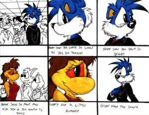 Rating: Safe Score: 0 Tags: amphibian anthro comic david_hopkins e621 english_text female frog group karma_leafbarer male mammal mephitid pepe simple_background skunk text white_background User: bunchy7s