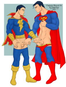 Rating: Explicit Score: 0 Tags: 2boys captain_marvel_jr. conner_kent dc dc_comics freddy_freeman gay icemanblue jacking_each_other_off kon-el male male_only multiple_boys multiple_males precum_bridge puberty pubic_hair rule34 shazam superboy superboy_(conner_kent) superman_(series) tagme yaoi User: bunchy7s