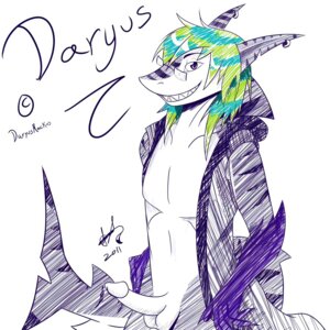 Rating: Explicit Score: 0 Tags: 1:1 2011 angelrion anthro aquatic balls clothing daryus_mackos e621 erection eyewear fin fish genitals glasses gloves handwear hood jacket looking_at_viewer male penis shark sketch smile solo stripes tail topwear User: bunchy7s