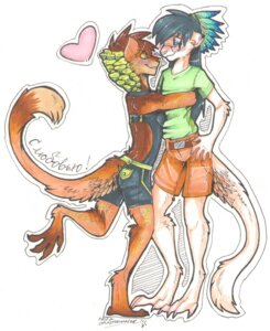 Rating: Safe Score: 0 Tags: aita anthro blush clothed clothing duo e621 eyewear feathers female fungus fur grostenmeiers gulonine heart_symbol hi_res hug male mammal marten mushroom mustelid musteline partially_clothed richter stoat tail true_musteline weasel User: bunchy7s