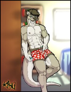 Rating: Questionable Score: 0 Tags: anthro bedroom blurred_background clothed clothing e621 eyewear glasses green_eyes hat headgear headwear heart_symbol inside kihu male mammal mustelid otter pose solo tail topless underwear User: bunchy7s Rating: Questionable Score: 0 Tags: anthro bedroom blurred_background clothed clothing e621 eyewear glasses green_eyes hat headgear headwear heart_symbol inside kihu male mammal mustelid otter pose solo tail topless underwear User: bunchy7s