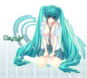 Rating: Explicit Score: 0 Tags: 1girl aqua_eyes aqua_hair blush breasts e-nya female hatsune_miku long_hair medium_breasts necktie nipples open_clothes open_shirt rule34 shirt sitting skirt socks solo tied_hair twintails very_long_hair vocaloid User: bunchy7s
