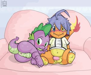 Rating: Explicit Score: 0 Tags: 3_toes 6:5 anthro anthrofied anus backsack balls barefoot blue_eyes blue_hair blush butt charmander claws clothed clothing crossover dragon duo e621 erection feet fire flaming_tail friendship_is_magic furniture generation_1_pokemon genitals glistening green_eyes hair happy hasbro heterochromia hi_res inside jacket japanese lizard looking_at_viewer lying male male/male my_little_pony mythological_creature mythological_scalie mythology navel nintendo nude on_side orange_body orange_skin partially_clothed penis pink_body pink_penis pink_skin pokemon pokemon_(species) pokemorph pose presenting presenting_hindquarters purple_body purple_skin raised_leg raukue raukue_(character) reptile scalie shadow sharp_teeth shirt short_hair sitting slightly_chubby smile sofa spike_(mlp) spread_legs spreading tail teeth toes topwear yellow_eyes young young_anthro young_on_young User: bunchy7s