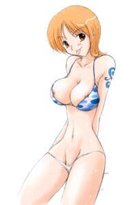 Rating: Explicit Score: 0 Tags: 1girls :p arm_tattoo artist_request bikini blue_tattoo blush breasts cameltoe cleavage clothes clothing color female female_only front_view human looking_at_viewer nami_(one_piece) nipple_slip nipples one_piece orange-haired_female orange_hair pre-timeskip pubic_hair pussy rule34 skypiea solo straight_hair swimsuit tattoo tongue User: bunchy7s