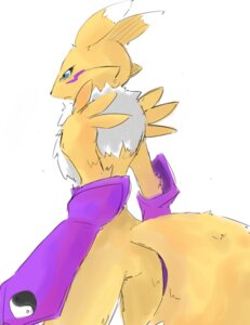 Rating: Safe Score: 0 Tags: ambiguous_gender anthro bandai_namco black_sclera canid canine chest_tuft clothing digimon digimon_(species) e621 fur gloves handwear lei_dou mammal renamon solo tail tuft white_body white_fur yellow_body yellow_fur User: bunchy7s