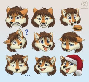Rating: Safe Score: 0 Tags: 2011 angry anthro blue_eyes bodily_fluids brown_hair burger canid canine clothing confusion e621 ellipsis expression_sheet expressions floating_layout food fox gradient_background hair happy hat headgear headwear hungry kacey male mammal mark_mccloud_(swordfox) mischievous multiple_poses pose question question_mark sad simple_background smile solo tears tired tongue tongue_out unimpressed User: bunchy7s