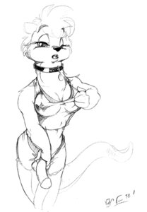 Rating: Explicit Score: 0 Tags: 1998 anthro balls black_and_white breasts censor_removal_edit clothed clothing collar e621 erection ferris genitals gynomorph half-closed_eyes hand_on_breast intersex mammal monochrome mustelid narrowed_eyes open_mouth otter penis simple_background skimpy solo tail third-party_edit traditional_media_(artwork) white_background User: bunchy7s