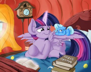Rating: Safe Score: 0 Tags: 2013 absurd_res annoyed bed book clock duo e621 english_text equid equine feathered_wings feathers female feral friendship_is_magic fur furniture glowing hair hasbro hi_res horn larger_female lying magic mammal micro multicolored_hair my_little_pony mythological_creature mythological_equine mythology pillow purple_body purple_eyes purple_fur purple_hair size_difference smaller_female sparkles text the-wazz trixie_(mlp) twilight_sparkle_(mlp) two_tone_hair unicorn white_hair window winged_unicorn wings User: bunchy7s