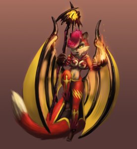 Rating: Questionable Score: 0 Tags: 2014 anthro breasts canid canine drxsmokey e621 female fire fox fur hair looking_at_viewer mammal membrane_(anatomy) membranous_wings nipples pink_hair red_body red_fur ruby_(drxsmokey) simple_background solo stick white_body white_fur wings yellow_eyes User: bunchy7s