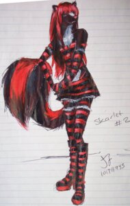 Rating: Safe Score: 0 Tags: absolute_territory anthro armwear biped black_body black_fur boots bottomwear clothed clothing countershading crossdressing e621 elbow_gloves femboy footwear frilly fur gloves hair handwear hi_res high_heels knee_boots knee_highs legwear lined_paper long_hair male mammal marker_(artwork) mephitid midriff mixed_media pattern_armwear pattern_bottomwear pattern_clothing pattern_footwear pattern_handwear pattern_legwear pattern_topwear pen_(artwork) pink_nose platform_footwear platform_heels red_hair red_nose shoes signature skarlet skirt skunk socks solo standing striped_armwear striped_bottomwear striped_clothing striped_footwear striped_handwear striped_legwear striped_topwear stripes tail thigh_highs thigh_socks topwear traditional_media_(artwork) tube_top white_body white_fur User: bunchy7s