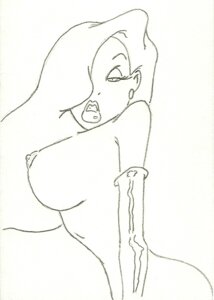 Rating: Explicit Score: 0 Tags: disney female female_only human jessica_rabbit monochrome nipples rule34 solo tagme who_framed_roger_rabbit User: bunchy7s