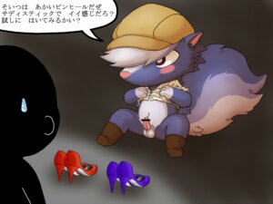 Rating: Explicit Score: 0 Tags: 4:3 animal_crossing anthro balls blush bodily_fluids censored clothing cum duo e621 erection flat_cap genital_fluids genitals hat headgear headwear ineffective_censorship kicks_(animal_crossing) male mammal mephitid nerushoo_(artist) nintendo penis silhouette skunk solo_focus striped_skunk text tongue translated young User: bunchy7s
