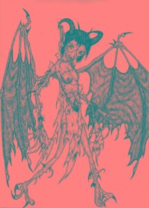 Rating: Explicit Score: 0 Tags: barbed_wire breasts claws copyright_request female grin horns monochrome monster monster_girl rule34 thin what wings User: bunchy7s Rating: Explicit Score: 0 Tags: barbed_wire breasts claws copyright_request female grin horns monochrome monster monster_girl rule34 thin what wings User: bunchy7s