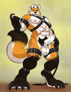 Rating: Explicit Score: 0 Tags: 2013 4_toes abs anthro athletic ball_tuft balls bdsm beckoning belt biceps big_muscles big_penis biped black_nose brown_body brown_fur canid canine canis chest_tuft claws collar digitigrade dominant dominant_male e621 erection fangs feet foreskin fox front_view fur genitals gesture green_eyes grin hair harness hi_res holding_collar holding_object humanoid_genitalia humanoid_penis hybrid inviting leash looking_at_viewer looking_down low-angle_view male mammal muscular muscular_anthro muscular_male nipples nude offering_collar partially_retracted_foreskin paws pecs penis pose pubes scar simple_background smile solo standing tail teeth tobias_talbain toe_claws toes tuft vein wfa white_body white_fur white_hair wolf User: bunchy7s