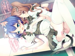 Rating: Explicit Score: 0 Tags: animal_ears ano_natsu_de_matteru blue_eyes blue_hair blush breast_grab breasts brown_eyes brown_hair cat_ears dress female fingering highres long_hair maid multiple_females multiple_girls natsumiya_yuzu panties panties_aside pussy ribbon rule34 school_uniform short_hair smile tail tanigawa_kanna tear thighhighs tied_hair trembling twintails uncensored underwear yamano_remon yuri User: bunchy7s